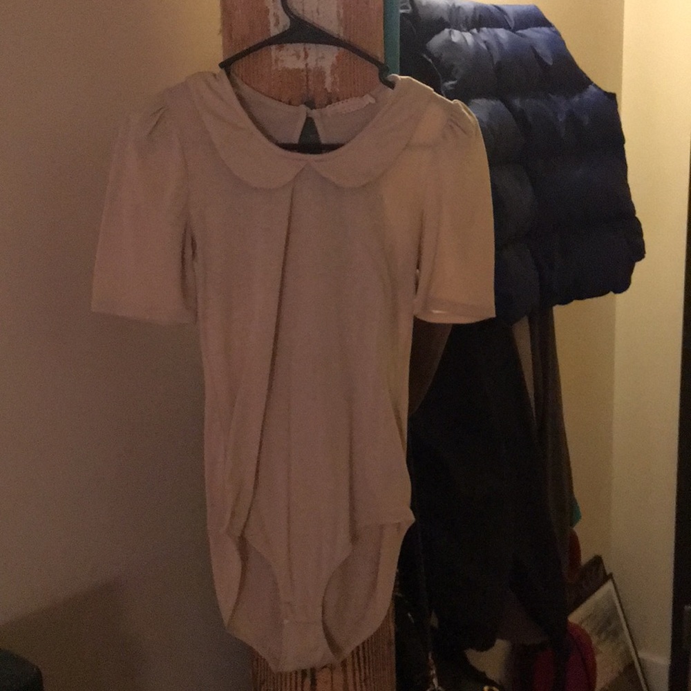 Urban outfitters Beige bodysuit